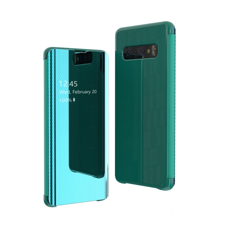 Mirror Plated Ultra-Thin Mobile Phone Smart Protective Case For Samsung S10 Flip-Free Smart Answering Phone