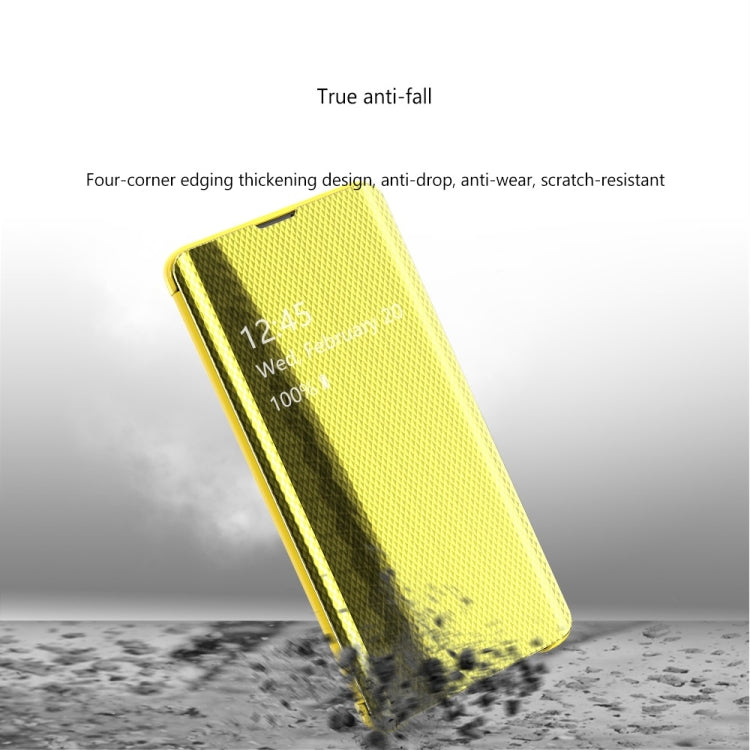 Mirror Plated Ultra-Thin Mobile Phone Smart Protective Case For Samsung S10 Flip-Free Smart Answering Phone