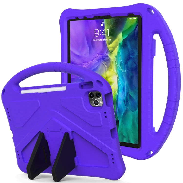 For iPad Pro 11ï¼ˆ2020&2018) EVA Flat Anti Falling Protective Tablet Case Shell with Holder