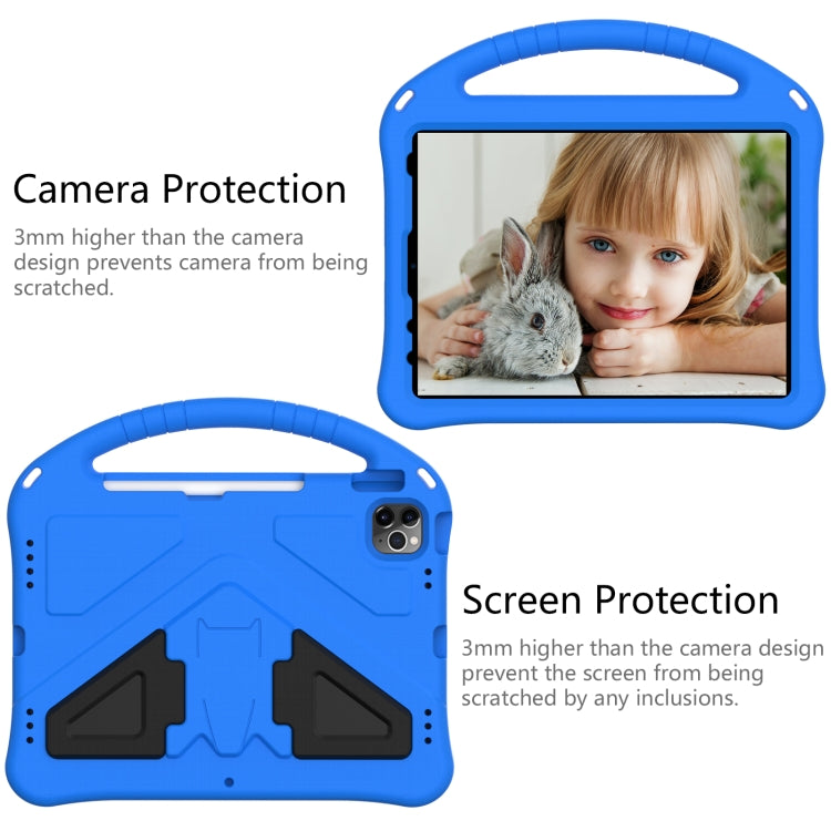 For iPad Air 2022 / 2020 10.9 EVA Flat Anti Falling Protective Case Shell with Holder