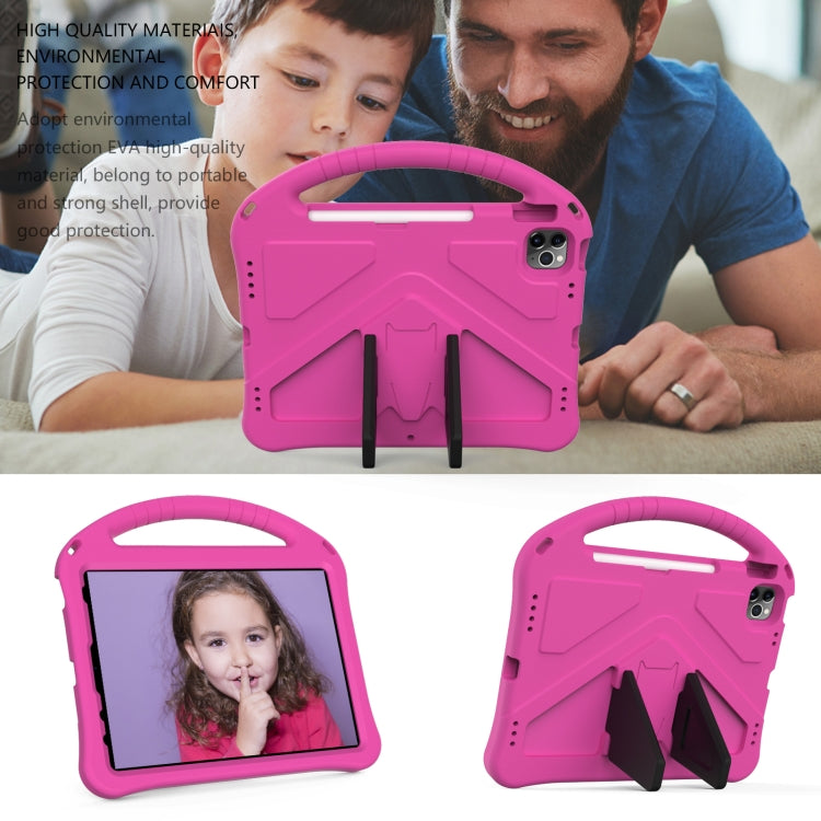 For iPad Air 2022 / 2020 10.9 EVA Flat Anti Falling Protective Case Shell with Holder