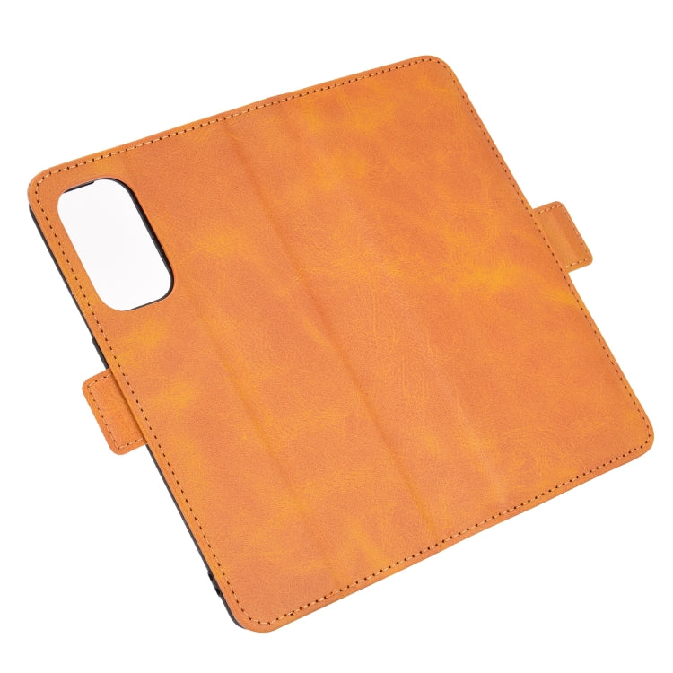 For OPPO Reno 5 Pro 5G Dual-side Magnetic Buckle Horizontal Flip Leather Case with Holder & Card Slots & Wallet