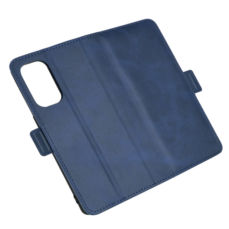 For OPPO Reno 5 Pro 5G Dual-side Magnetic Buckle Horizontal Flip Leather Case with Holder & Card Slots & Wallet