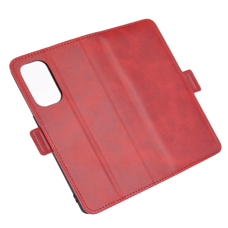 For OPPO Reno 5 Pro 5G Dual-side Magnetic Buckle Horizontal Flip Leather Case with Holder & Card Slots & Wallet