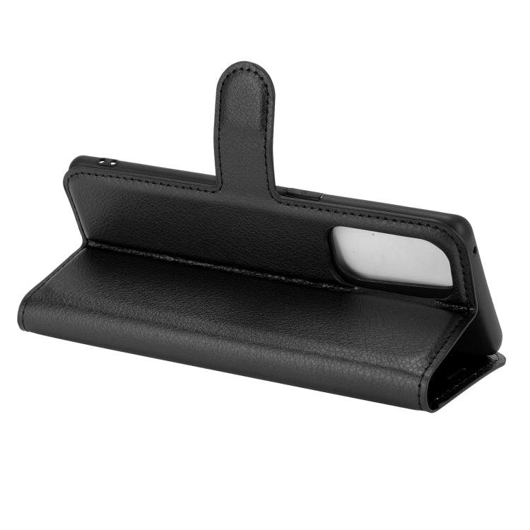 For OPPO Reno5 Pro 5G Litchi Texture Horizontal Flip Protective Case with Holder & Card Slots & Wallet