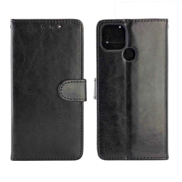 For OPPO Realme V3 Crazy Horse Texture Leather Horizontal Flip Protective Case with Holder & Card Slots & Wallet & Photo Frame