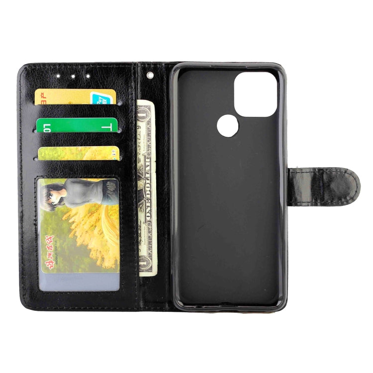 For OPPO Realme V3 Crazy Horse Texture Leather Horizontal Flip Protective Case with Holder & Card Slots & Wallet & Photo Frame