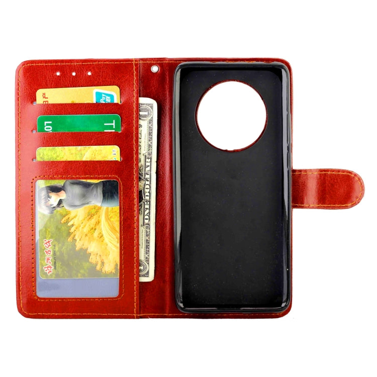 For Huawei Mate 40 Crazy Horse Texture Leather Horizontal Flip Protective Case with Holder & Card Slots & Wallet & Photo Frame