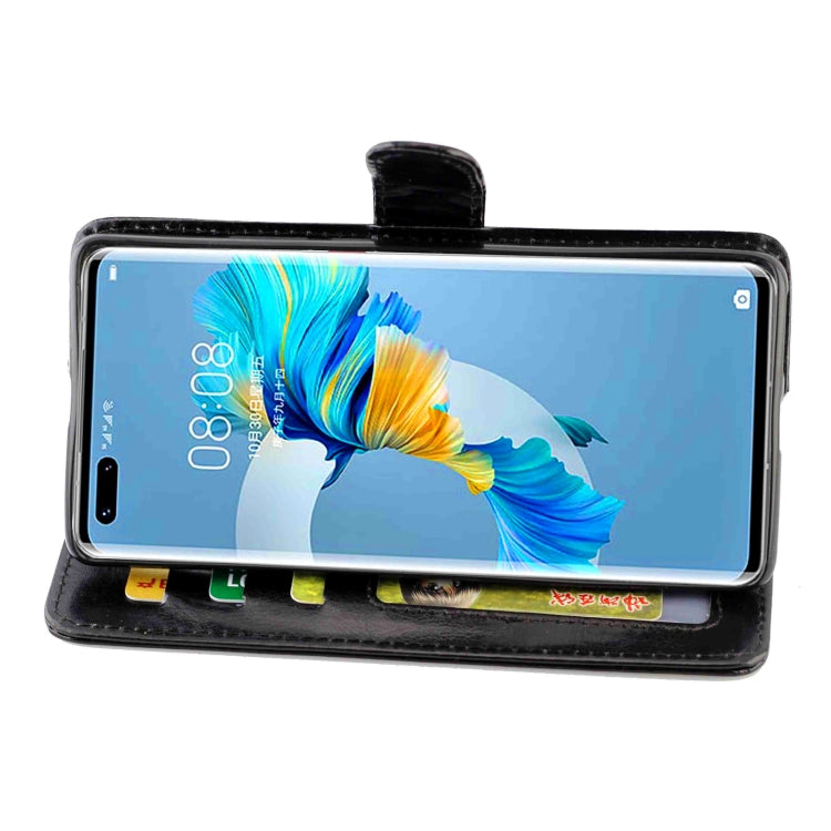 For Huawei Mate40 Pro/Mate40 Pro+ Crazy Horse Texture Leather Horizontal Flip Protective Case with Holder & Card Slots & Wallet & Photo Frame