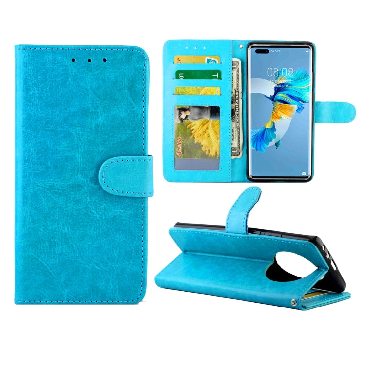 For Huawei Mate40 Pro/Mate40 Pro+ Crazy Horse Texture Leather Horizontal Flip Protective Case with Holder & Card Slots & Wallet & Photo Frame