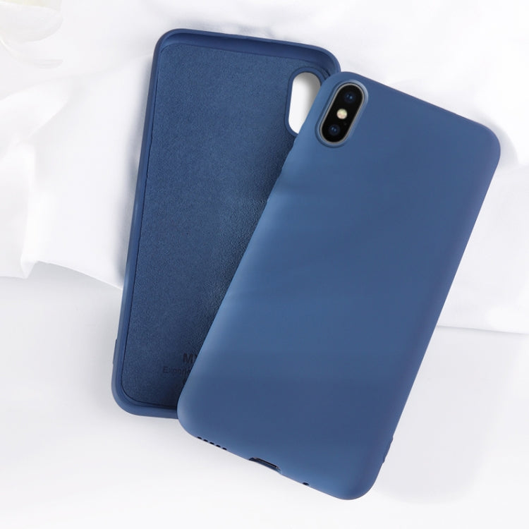For iPhone X / XS Ultra-thin Liquid Silicone All-inclusive Phone Case