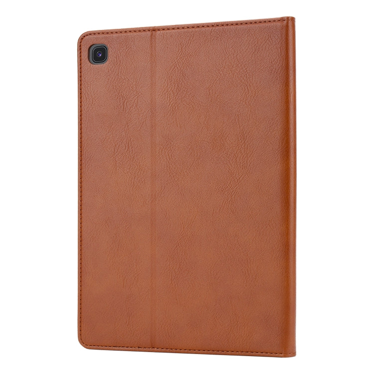 Knead Skin Texture Horizontal Flip Leather Case for Galaxy Tab A 10.1 2019 T515 / T510, with Photo Frame & Holder & Card Slots & Wallet