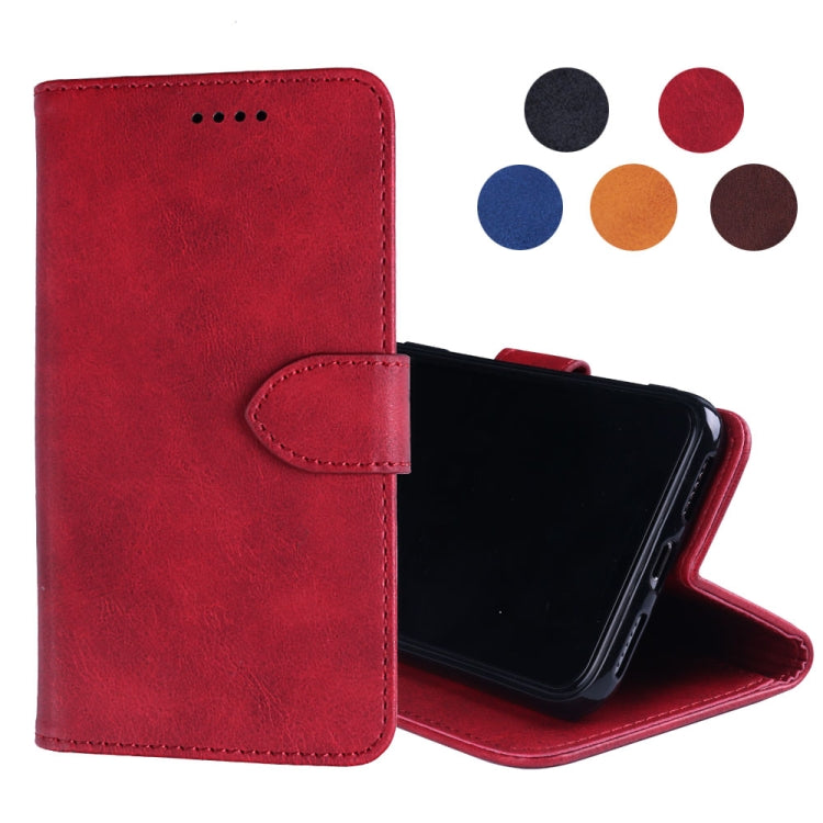 Calf Texture Horizontal Flip Leather Case for Alcatel 1Sï¼ˆ2019ï¼‰, with Holder & Card Slots & Wallet
