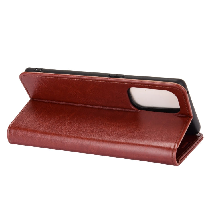 For OPPO Reno 5 5G R64 Texture Single Horizontal Flip Protective Case with Holder & Card Slots & Wallet& Photo Frame