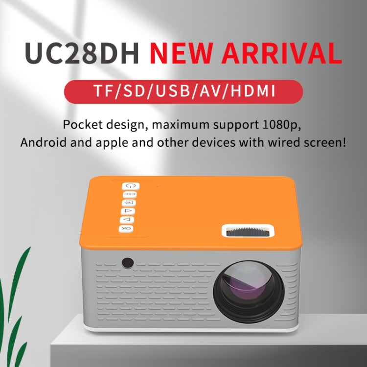 UC28DH Family Children's Miniature Miniature Portable Cell Phone With Screen Projector