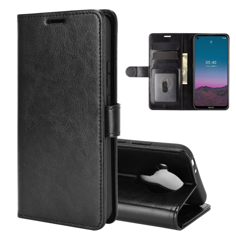 For Nokia 5.4 R64 Texture Single Horizontal Flip Protective Case with Holder & Card Slots & Wallet& Photo Frame