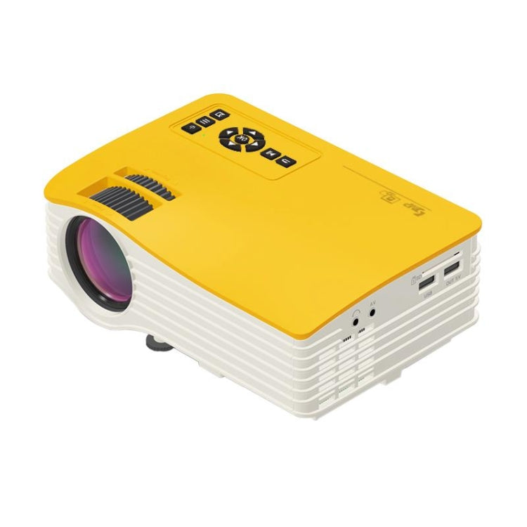 UC38D 1080P Mini Portable Children Mobile Phone with Screen Projector, Power Plug:US Plug