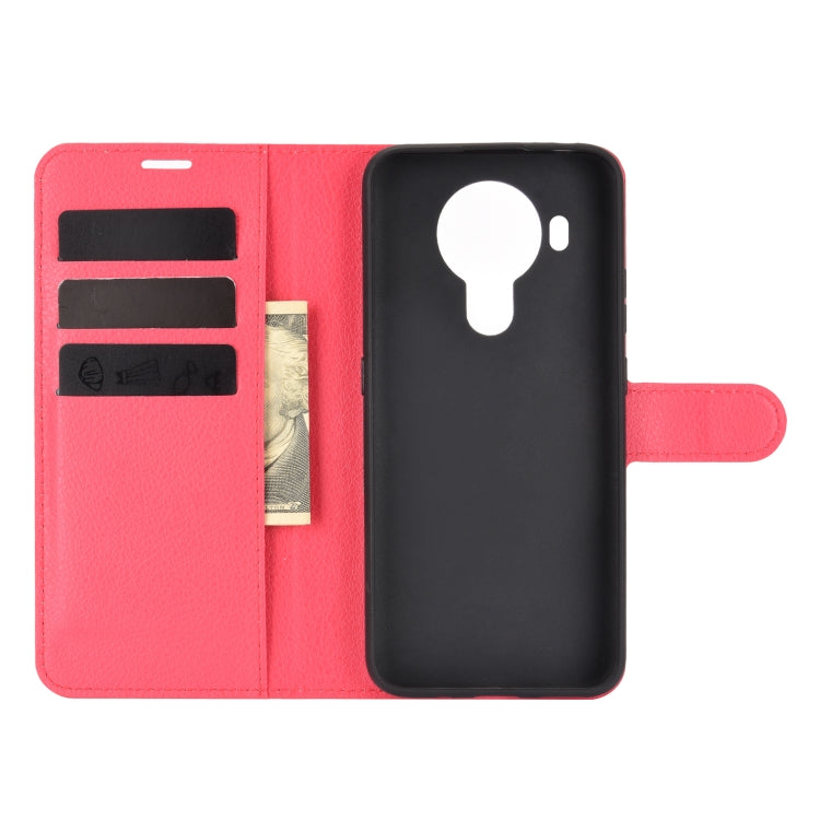 For Nokia 5.4 Litchi Texture Horizontal Flip Protective Case with Holder & Card Slots & Wallet