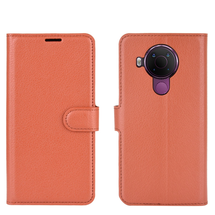 For Nokia 5.4 Litchi Texture Horizontal Flip Protective Case with Holder & Card Slots & Wallet