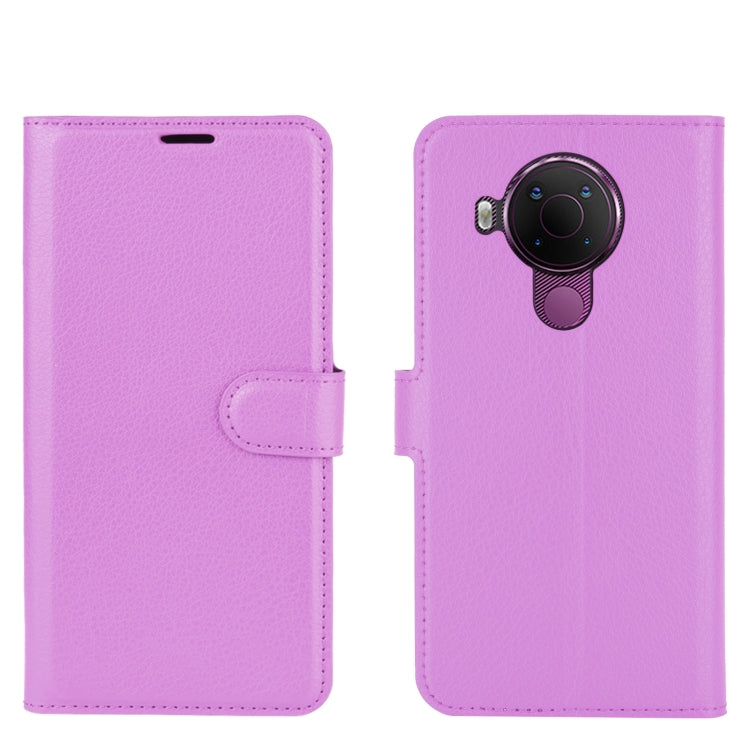 For Nokia 5.4 Litchi Texture Horizontal Flip Protective Case with Holder & Card Slots & Wallet
