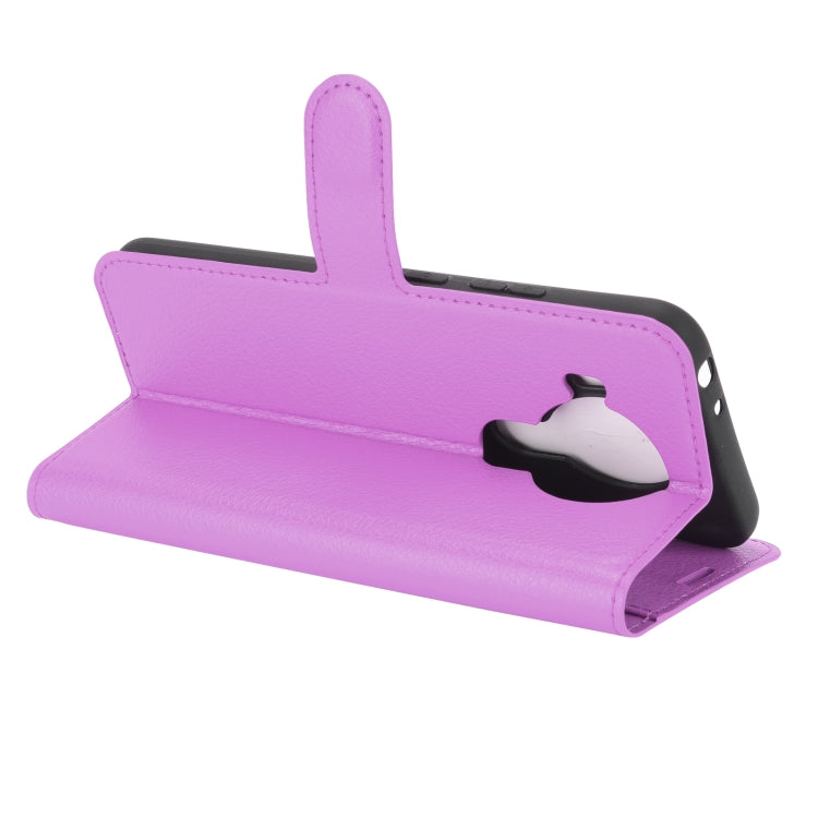 For Nokia 5.4 Litchi Texture Horizontal Flip Protective Case with Holder & Card Slots & Wallet