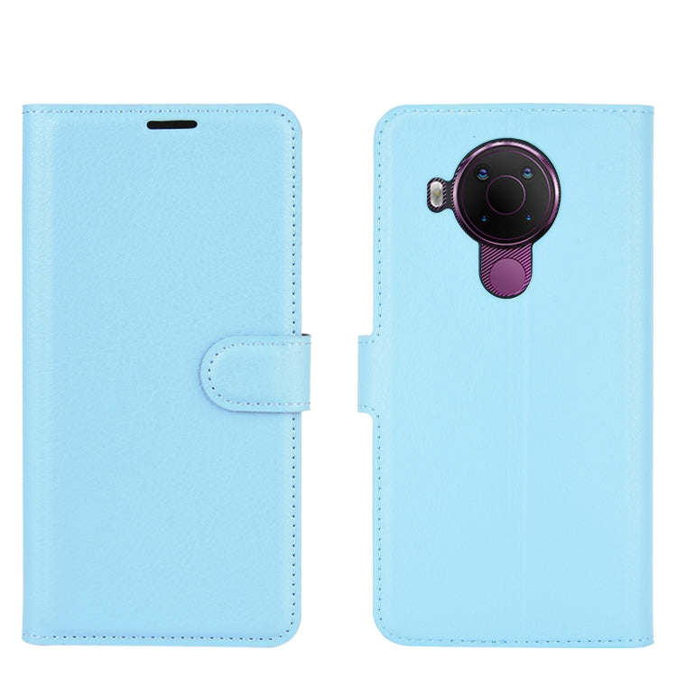 For Nokia 5.4 Litchi Texture Horizontal Flip Protective Case with Holder & Card Slots & Wallet