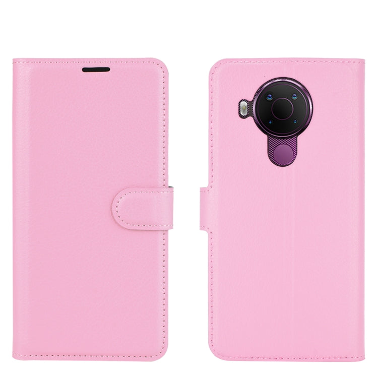 For Nokia 5.4 Litchi Texture Horizontal Flip Protective Case with Holder & Card Slots & Wallet