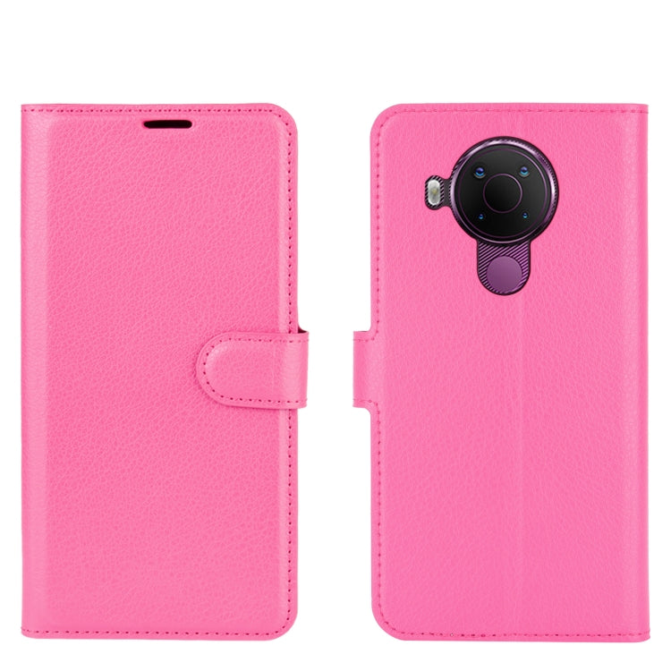 For Nokia 5.4 Litchi Texture Horizontal Flip Protective Case with Holder & Card Slots & Wallet