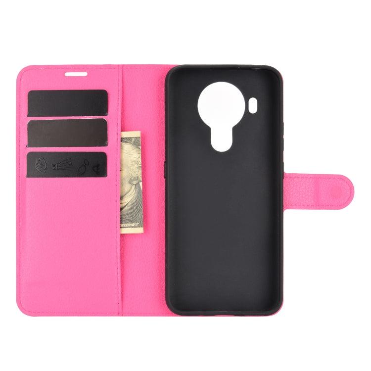 For Nokia 5.4 Litchi Texture Horizontal Flip Protective Case with Holder & Card Slots & Wallet