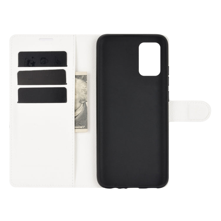 For Samsung Galaxy A02s (US Version) / M02s Litchi Texture Horizontal Flip Protective Case with Holder & Card Slots & Wallet