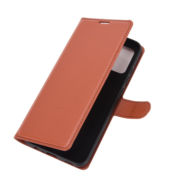 For Samsung Galaxy A02s (US Version) / M02s Litchi Texture Horizontal Flip Protective Case with Holder & Card Slots & Wallet