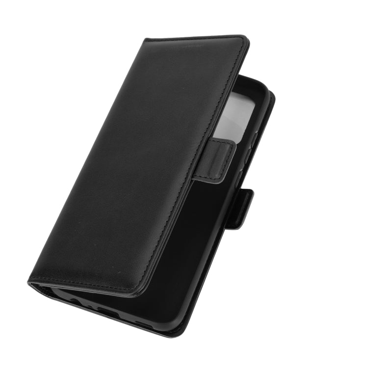 For Samsung Galaxy A02s (US Version) / M02s Dual-side Magnetic Buckle Horizontal Flip Leather Case with Holder & Card Slots & Wallet