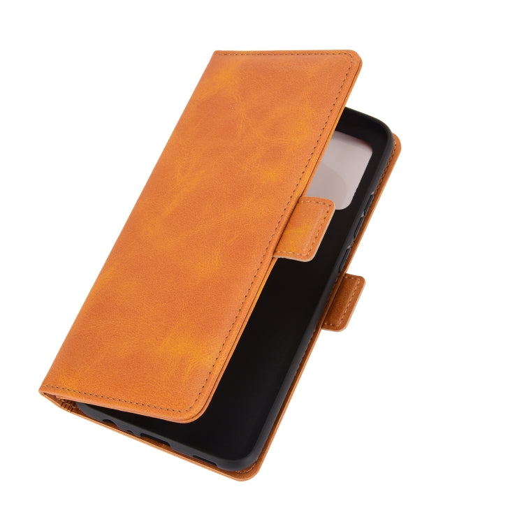For Samsung Galaxy A02s (US Version) / M02s Dual-side Magnetic Buckle Horizontal Flip Leather Case with Holder & Card Slots & Wallet