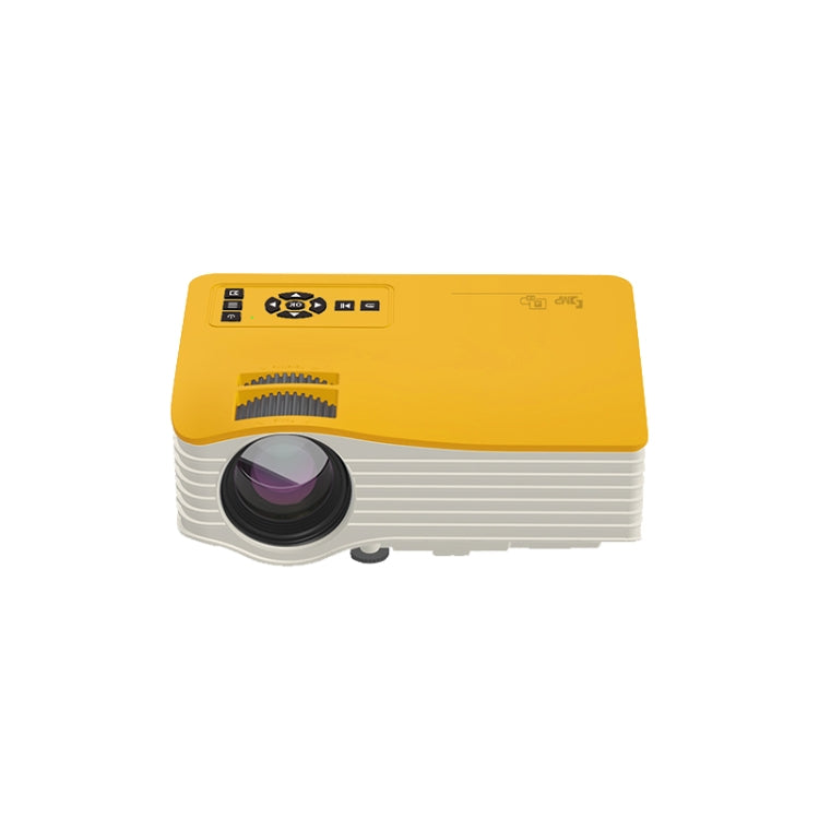 UC38DH 1080P LCD Mini Portable Phone with Screen Projector, Power Plug:UK Plug
