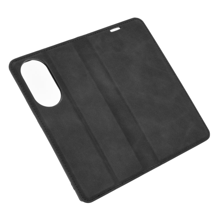 For Huawei nova 8 Pro 5G Retro-skin Business Magnetic Suction Leather Case with Holder & Card Slots & Wallet