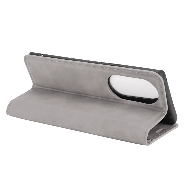 For Huawei nova 8 Pro 5G Retro-skin Business Magnetic Suction Leather Case with Holder & Card Slots & Wallet