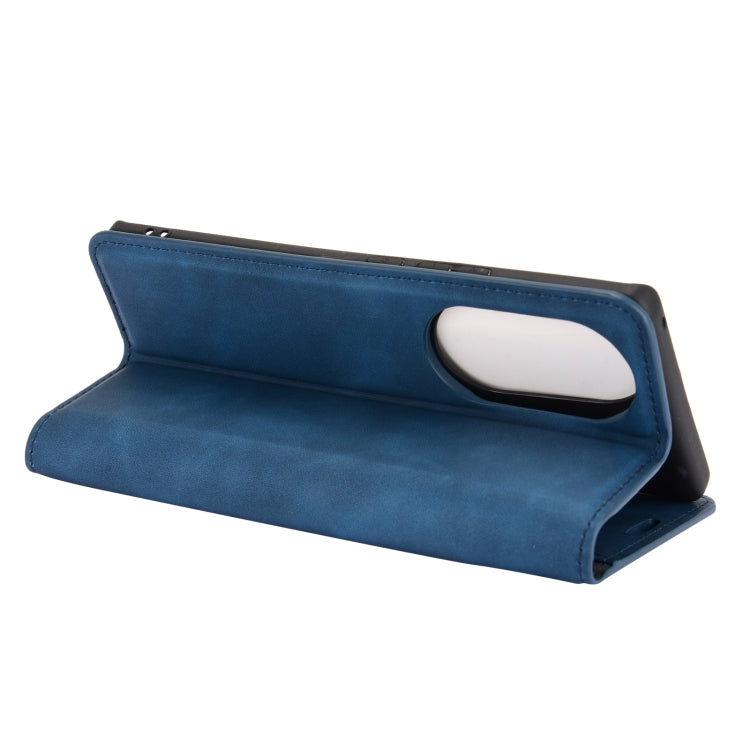 For Huawei nova 8 Pro 5G Retro-skin Business Magnetic Suction Leather Case with Holder & Card Slots & Wallet