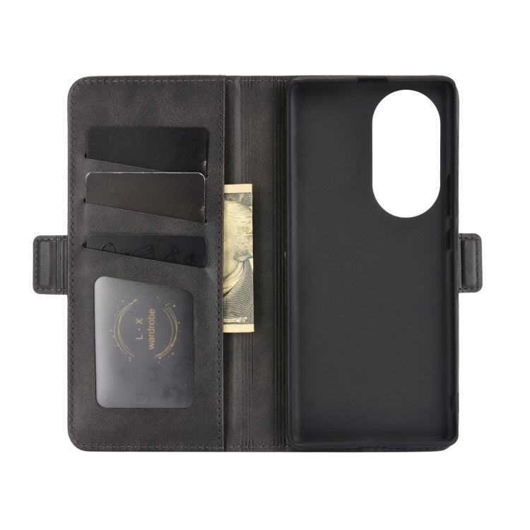 For Huawei nova 8 Pro 5G Dual-side Magnetic Buckle Horizontal Flip Leather Case with Holder & Card Slots & Wallet