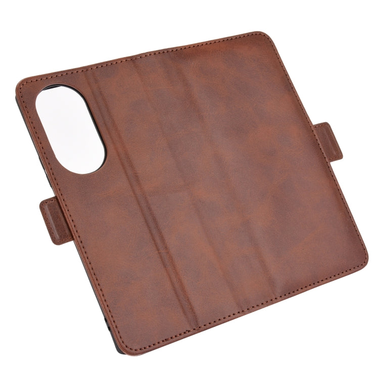 For Huawei nova 8 Pro 5G Dual-side Magnetic Buckle Horizontal Flip Leather Case with Holder & Card Slots & Wallet