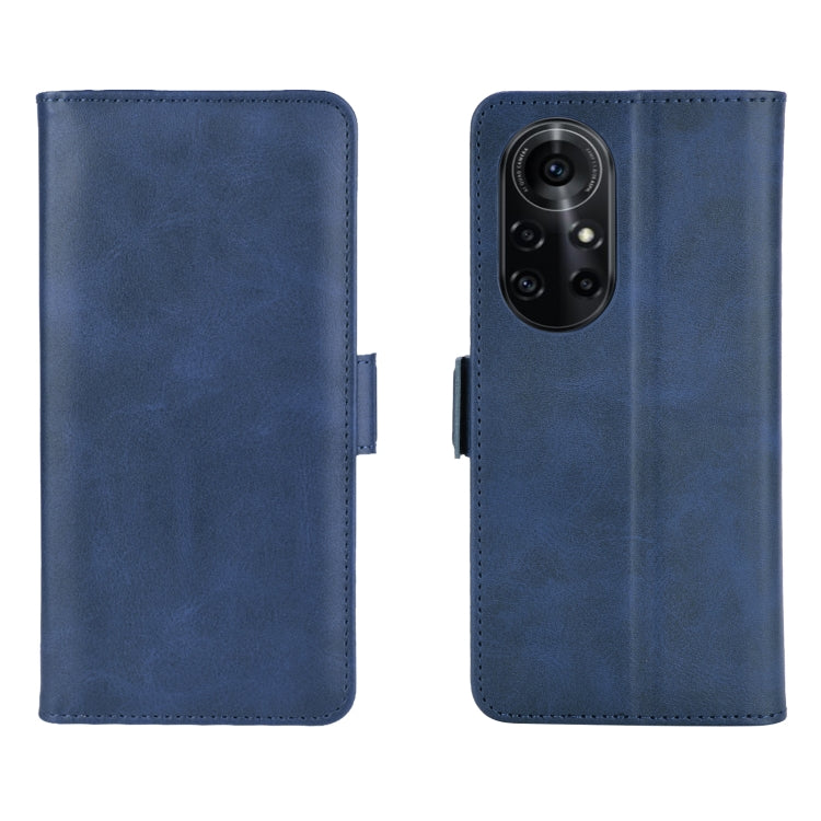 For Huawei nova 8 Pro 5G Dual-side Magnetic Buckle Horizontal Flip Leather Case with Holder & Card Slots & Wallet