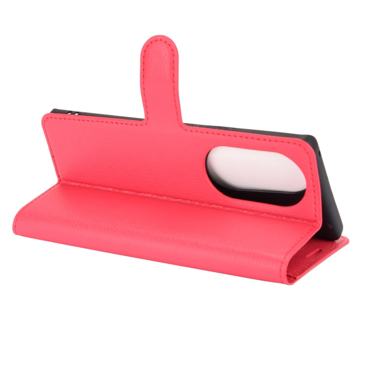 For Huawei nova 8 Pro 5G Litchi Texture Horizontal Flip Protective Case with Holder & Card Slots & Wallet