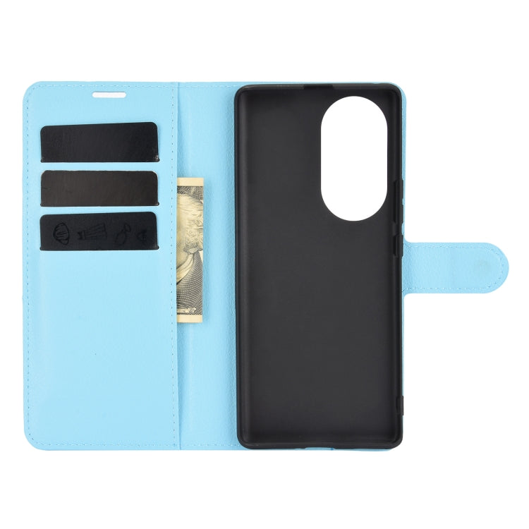 For Huawei nova 8 Pro 5G Litchi Texture Horizontal Flip Protective Case with Holder & Card Slots & Wallet