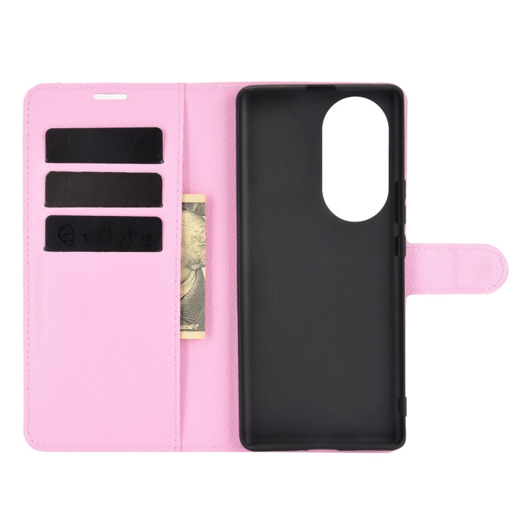 For Huawei nova 8 Pro 5G Litchi Texture Horizontal Flip Protective Case with Holder & Card Slots & Wallet