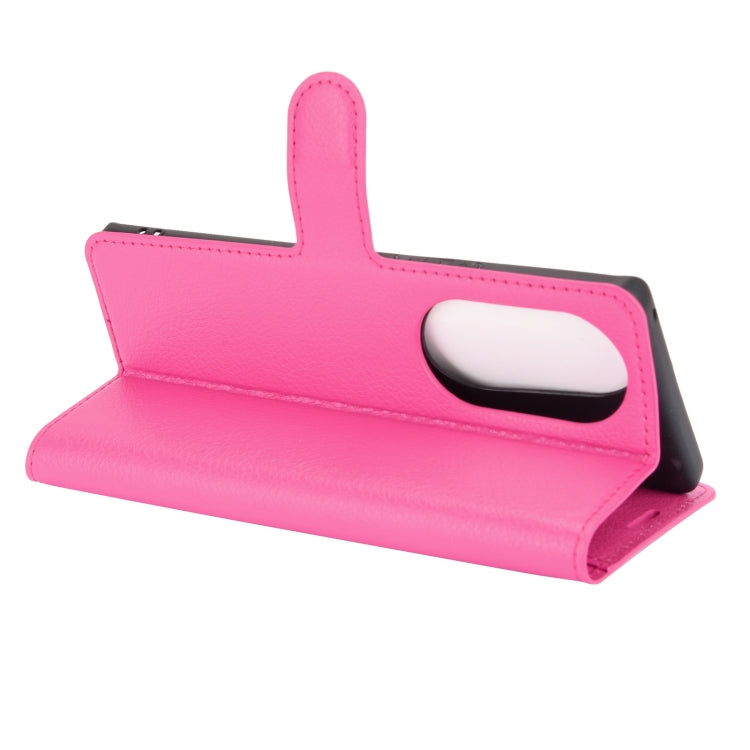 For Huawei nova 8 Pro 5G Litchi Texture Horizontal Flip Protective Case with Holder & Card Slots & Wallet