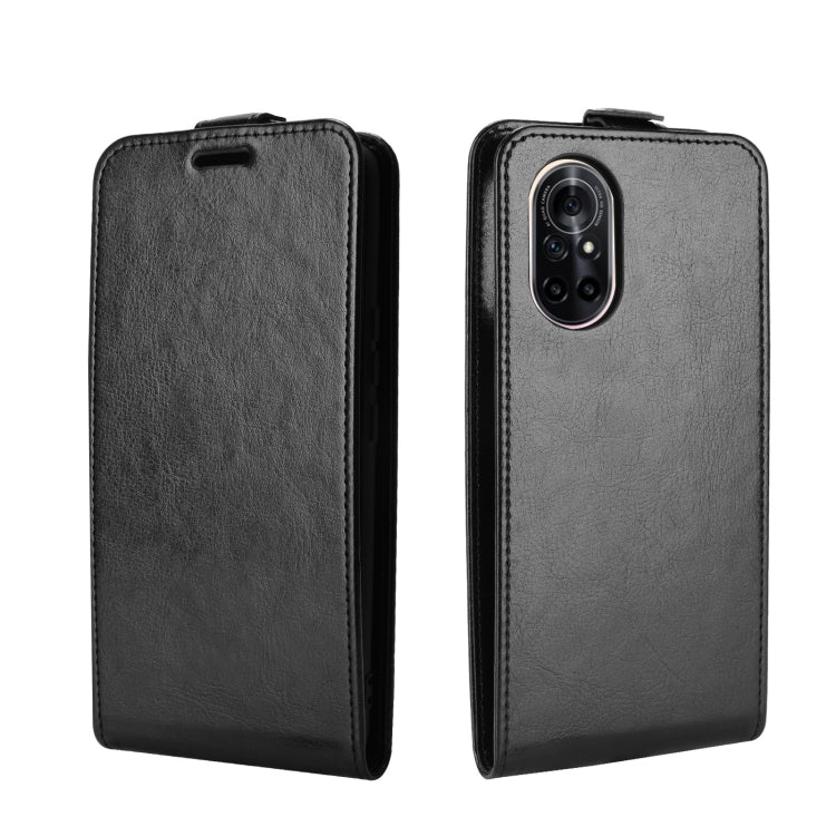 For Huawei nova 8 5G R64 Texture Single Vertical Flip Leather Protective Case with Card Slots & Photo Frame