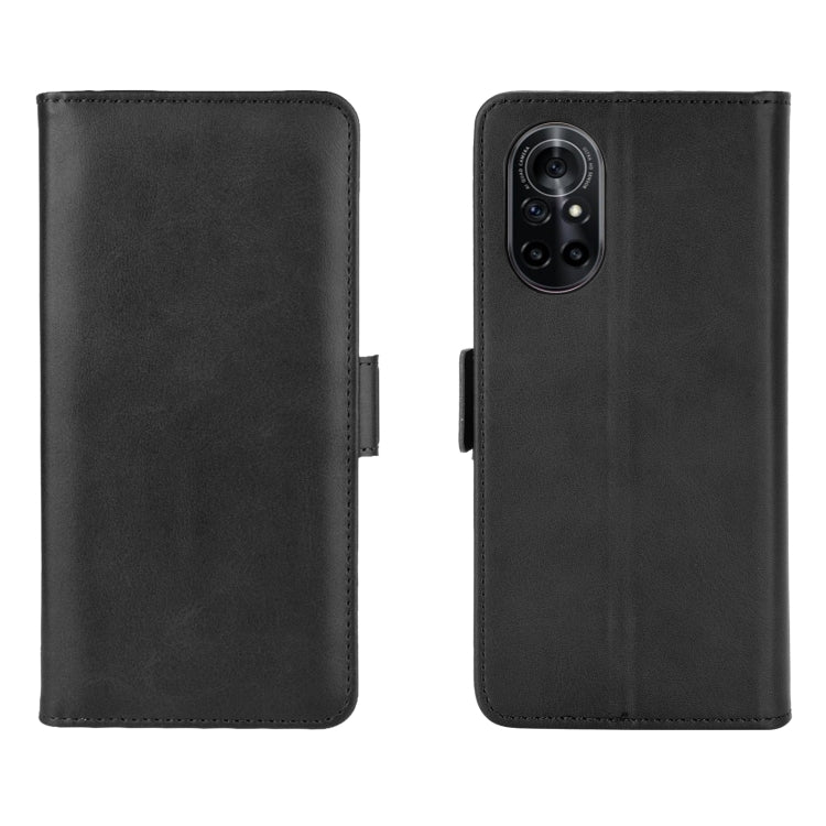 For Huawei nova 8 5G Dual-side Magnetic Buckle Horizontal Flip Leather Case with Holder & Card Slots & Wallet
