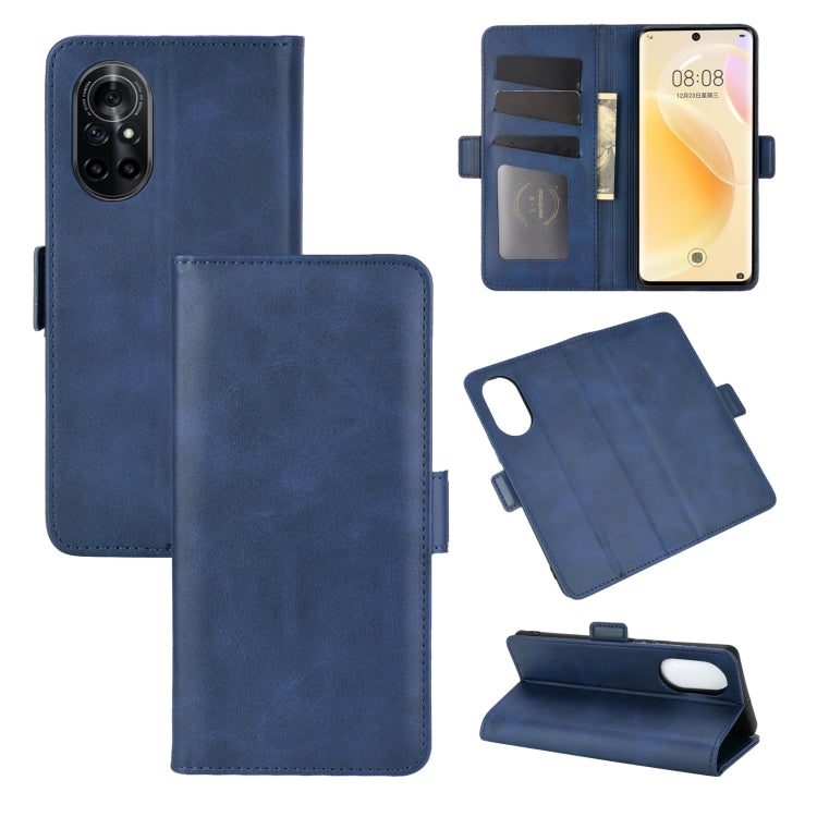 For Huawei nova 8 5G Dual-side Magnetic Buckle Horizontal Flip Leather Case with Holder & Card Slots & Wallet