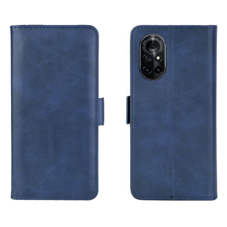 For Huawei nova 8 5G Dual-side Magnetic Buckle Horizontal Flip Leather Case with Holder & Card Slots & Wallet