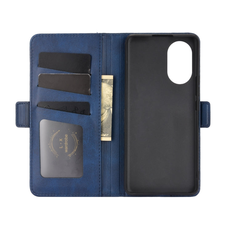 For Huawei nova 8 5G Dual-side Magnetic Buckle Horizontal Flip Leather Case with Holder & Card Slots & Wallet