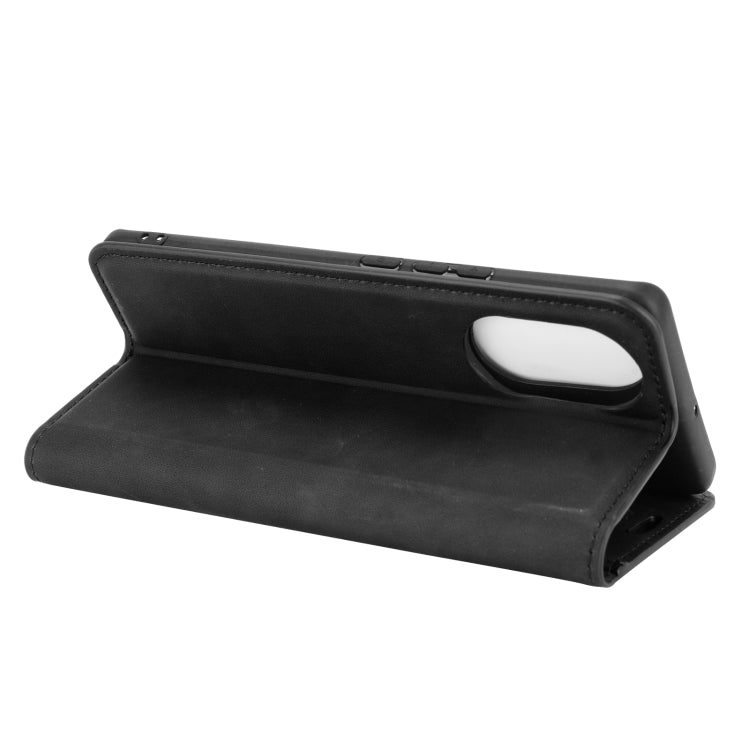 For Huawei nova 8 5G Retro-skin Business Magnetic Suction Leather Case with Holder & Card Slots & Wallet